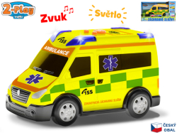 AMBULANCE CZ DESIGN SVĚTLO A ZVUK* !! SLEVA -20% !!