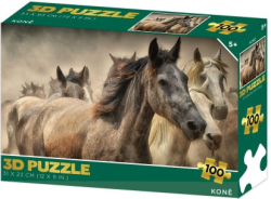 PUZZLE 3D KONĚ 100KS *