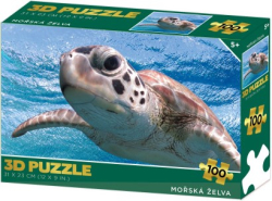 PUZZLE 3D ŽELVA MOŘSKÁ 100KS